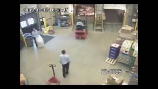 Forklift Accident Off the Loading Dock [upl. by Emersen983]