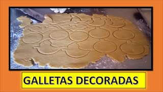 🍪 Como hacer GALLETAS de HALLOWEEN fáciles 🎃🎃 [upl. by Amlet148]