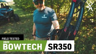 BOWTECH SR350  Compound Bow Test amp Review 2022 [upl. by Hluchy]