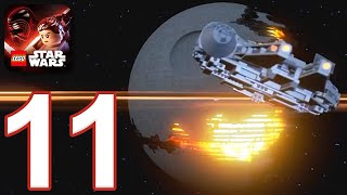 LEGO Star Wars The Force Awakens  Gameplay Walkthrough Part 11  Battle of Endor iOS Android [upl. by Anayk446]