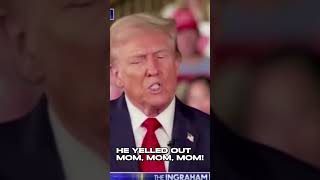 Donald Trump Reveals his son Barrons reaction to July 13 donaldtrump trump shorts [upl. by Sidonnie384]