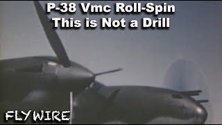 P38 Vmc Roll No Drill [upl. by Yecnahc]