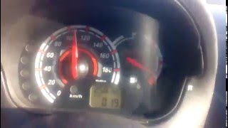 Fiat Seicento 14 16v 0120 kmh przyspieszenie acceleration [upl. by Leahpar]