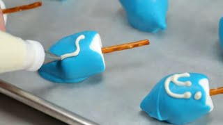 How To Make Marshmallow Dreidels for Hanukkah  Southern Living [upl. by Oguh]