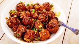 Cabbage Manchurian Recipe  Restaurant Style Veg Manchuria  Indo Chinese CookingShooking [upl. by Aleunamme]