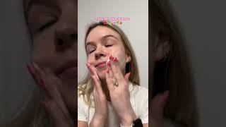 When your nails match your skincare🤩 skincare cleanskincare skincareforkids evereden asmr [upl. by Ydnac]