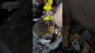 Chain hoist for the win mechaniclife mechanictips [upl. by Nadia816]