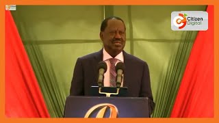 Raila Odinga slams Kenya Kwanza over ‘government does not lose’ remark [upl. by Cicenia]