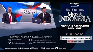 Bedah Editorial Mi  Menanti Kesaksian Budi Arie [upl. by Elleinad146]