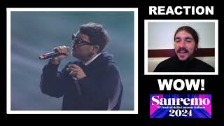 Gazzelle  Tutto qui  Sanremo 2024 🇮🇹 REACTION [upl. by Eerak692]