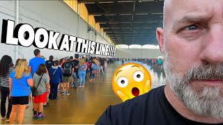 The LONGEST Lines For An Aquarium Event Ive EVER Seen Vlog 631 [upl. by Donelle]