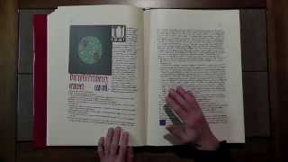 A Look Inside Carl Jungs Red Book  ASMR [upl. by Llertnom]