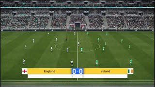 England vs Ireland  Uefa Nations League  Live Football Match  4K [upl. by Jolanta816]