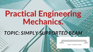 Practical To determine Reaction of support at Simply supported beam [upl. by Meluhs650]