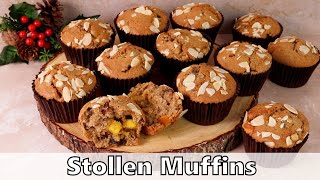 Stollen Muffins Recipe [upl. by Zsa]