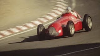 Fangio drives 159 Alfetta at 74 years 1985 Laguna Seca episode 201714 [upl. by Dewain]