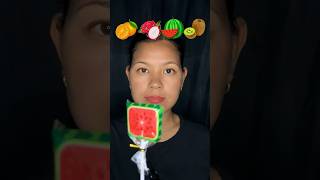 EATING FRUIT CANDY 🍉🍊🥝orangewatermelon  kiwi 😋sushilat2024 shorts food viral trending [upl. by Inavihs]