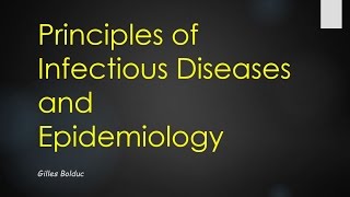 Principles of Infectious Diseases and Epidemiology [upl. by Wilkens]