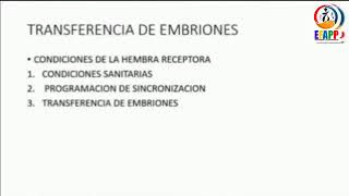 𝗖𝗨𝗥𝗦𝗢 𝗚𝗥𝗔𝗧𝗨𝗜TO FERTILIZACIÓN IN VITRO Y TRANSFERENCIA DE EMBRIONES📚 [upl. by Nepean]