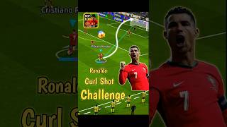 Efootball 2025  CRonaldo vs LMessi Curl ShotChallenge😯 efootball efootball2025 pes shorts [upl. by Wohlert]