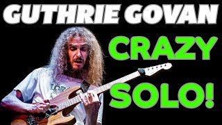 GUTHRIE GOVAN CRAZY GUITAR SOLO in TINY Club BEST GUITAR PLAYER EVER [upl. by Wendy849]