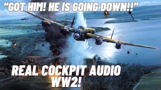 Bomber crews intense cockpit conversation during a raid realaudio [upl. by Cilo]