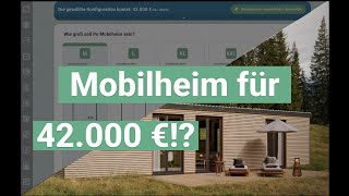 Der neue Mobilheim Konfigurator von Wolwero  Quick Demo [upl. by Oirtemed]