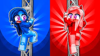 Blue amp Red Tower of Teamwork Obby  Roblox [upl. by Willock]