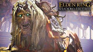 Elden Ring Shadow of the Erdtree  Divine Beast Dancing Lion Boss Fight 4K No Mimic [upl. by Karia]