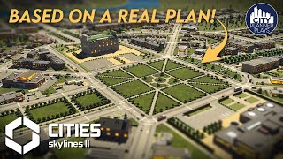 Starting a New City in Cities Skylines 2 Inspired by a Real Master Plan [upl. by Kcin]