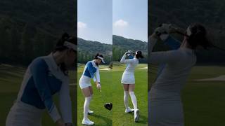 183cm 큰 키의 아름다운 스윙🧡KLPGA 서재연 프로의 스윙⛳ [upl. by Yolanthe624]