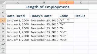 How to Use the Undocumented DATEDIF Function in Excel [upl. by Ateikan510]