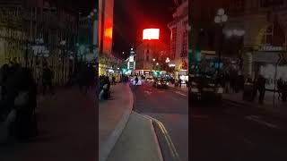 Legendary Piccadilly at NIGHT  London [upl. by Enywtna768]