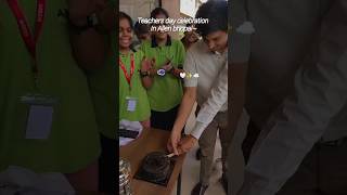 Teachers Day celebration at Allen bhopal 🎀🩷 allen allenbhopal teachersday viral shorts new [upl. by Danzig455]