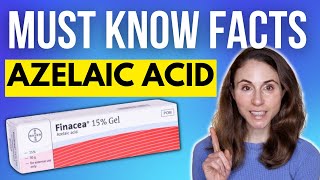 10 MUST KNOW AZELAIC ACID FACTS 🤔 Dermatologist DrDrayzday [upl. by Esinad642]