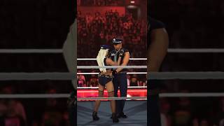 WWE 2K24  Maryse and The Miz Entrance in Police Uniforms Part 2 wwe wrestling wwe2k24 wwegames [upl. by Backer]