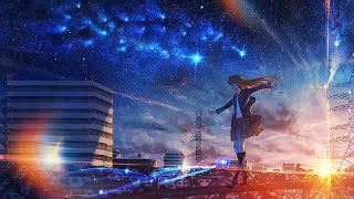 Nightcore  Rewrite The Stars Lyrics [upl. by Saba]