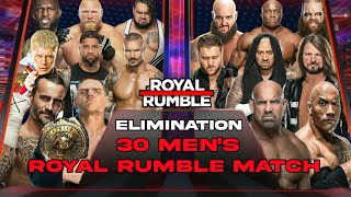 Wwe Royal Rumble 2024  100 Confirmed Match Cards Predictions HD [upl. by Ellenej]