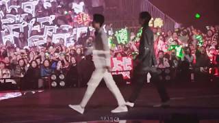 191228 Fancam Wang Yibo ♡ Xiao Zhan  Tencent Video All Star Awards 2019 [upl. by Alexandra831]