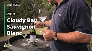 Wine Review Cloudy Bay Marlborough Sauvignon Blanc 2019 [upl. by Eednahs]