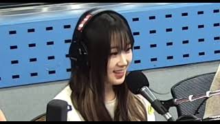 GISELLE rapping Tia Tamera at Kim Young Chul’s Power FM [upl. by Epoh]