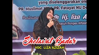 SHALAWAT BADAR LIZA AZIZAH MERINDING SENANDUNG NADA DAN DAKWAH USTDZAH KARAWANG COVER LAGUNYANYI [upl. by Arannahs]