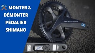 🛠️  TUTO  MonterDémonter un pédalier Shimano hollowtech 2 route ou vtt [upl. by Akirej789]