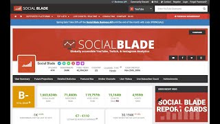 Video Guide  Analyze Instagram Twitter TikTok Youtube Twitch and Other Social with Socialblade [upl. by Akirdna]