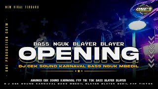 DJ KARNAVAL VIRAL  PARTY BASS NGUK BLAYER JEBOL MIDEL DAR DER DOR [upl. by Schuh]