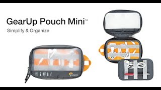 Lowepro GearUp Pouch Mini  Product Walk Though [upl. by Llednav]