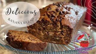 Banana Nut Bread  The ONLY Recipe You Need  So Delicious [upl. by Notxarb]