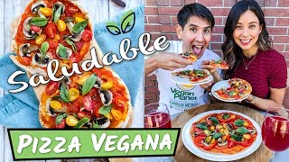 PIZZA VEGANA SALUDABLE y EPICA [upl. by Akirret698]