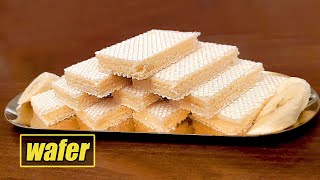 How to make wafer at homemaking homemade wafer [upl. by Burgess288]