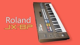 ROLAND JX8P Analog Synthesizer 1985  HD DEMO [upl. by Elyac544]